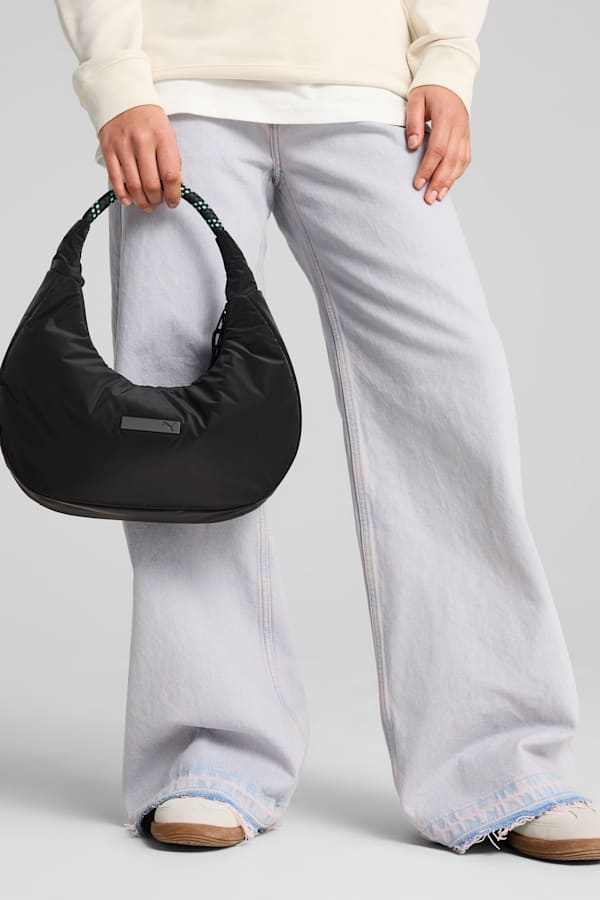 PUMA.BL Xtrme 5.5L Hobo Bag Women, PUMA Black, extralarge