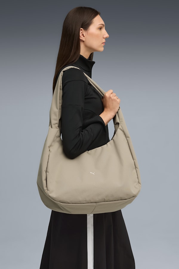 YONA 20L Crossbody Hobo Bag, Ice Coffee, extralarge-GBR