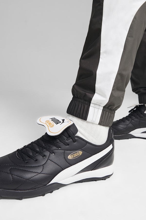 KING TOP TT Football Boots, PUMA Black-PUMA White-PUMA Gold, extralarge