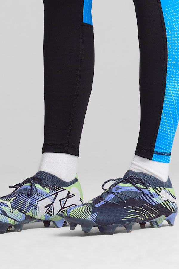 FUTURE 7 ULTIMATE Low FG/AG Football Boots, Gray Skies-PUMA White-Fizzy Apple, extralarge