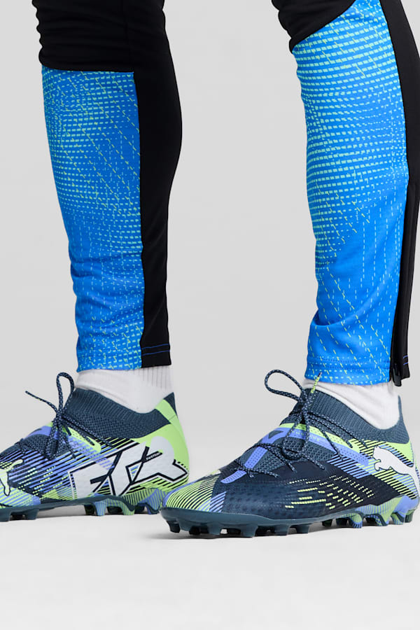 FUTURE 7 ULTIMATE MG Football Boots Unisex, Gray Skies-PUMA White-Fizzy Apple, extralarge-GBR