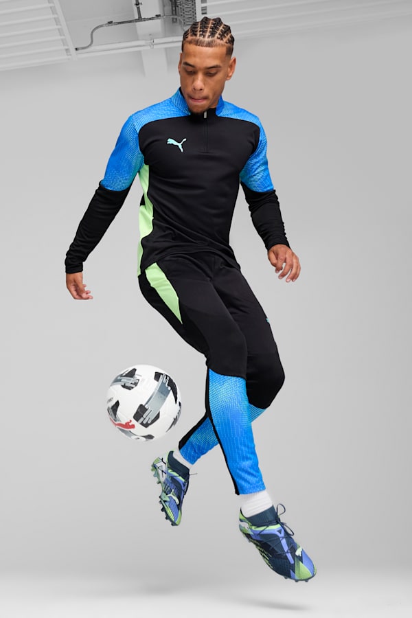 FUTURE 7 ULTIMATE MG Football Boots, Gray Skies-PUMA White-Fizzy Apple, extralarge-GBR
