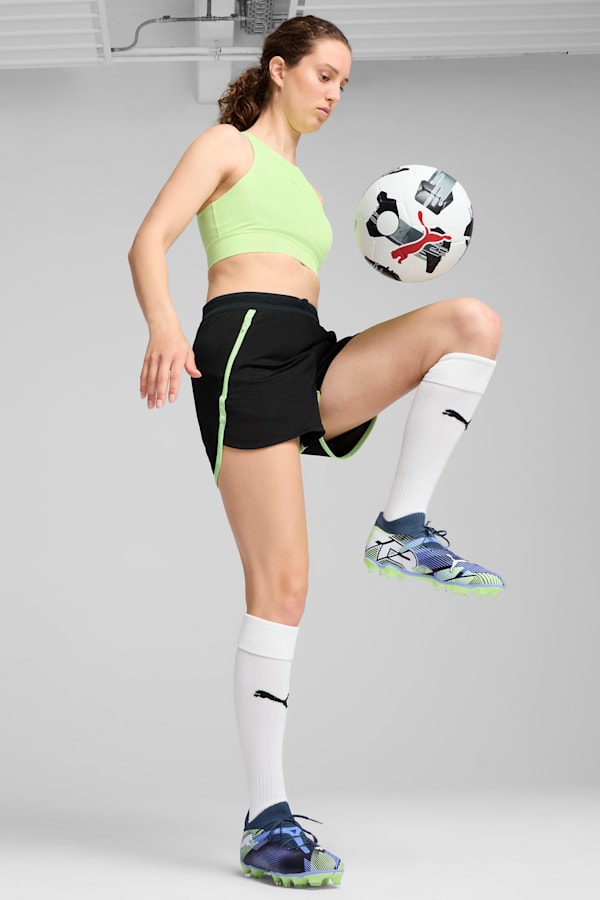 FUTURE 7 PRO FG/AG Football Boots Unisex, Gray Skies-PUMA White-Fizzy Apple, extralarge