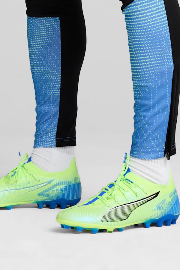 ULTRA 5 ULTIMATE MG Football Boots, Fizzy Apple-PUMA White-Bluemazing, extralarge-GBR