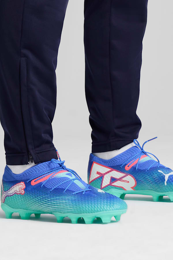 FUTURE 7 PRO+ FG/AG Football Boots, Bluemazing-PUMA White-Electric Peppermint, extralarge