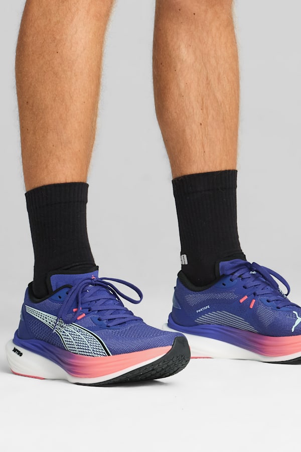 Deviate NITRO™ 3 Running Shoes Men, Lapis Lazuli-Sunset Glow, extralarge