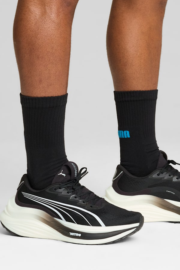 Mens puma black shoes clearance