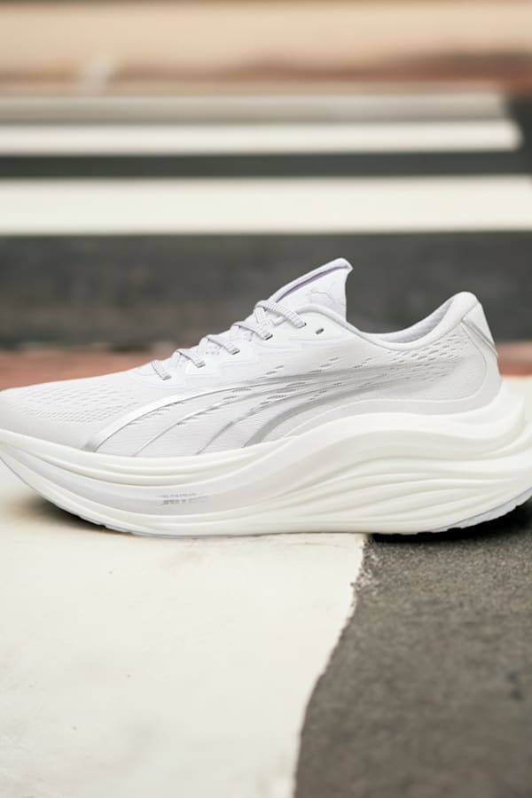 MagMax NITRO™ Running Shoes Men, PUMA White-PUMA Silver, extralarge