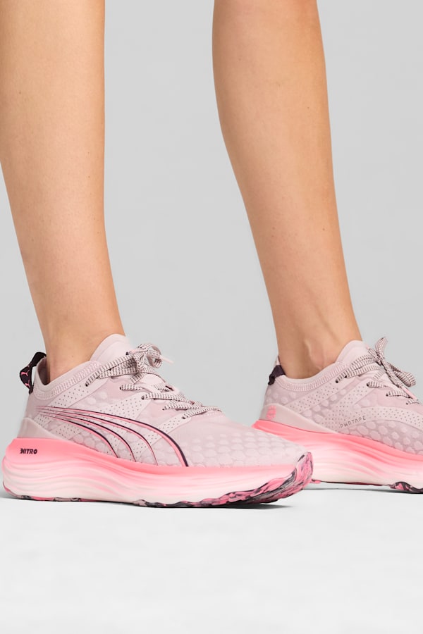 ForeverRun NITRO™ Running Shoes Women, Mauve Mist-Sunset Glow-PUMA White, extralarge