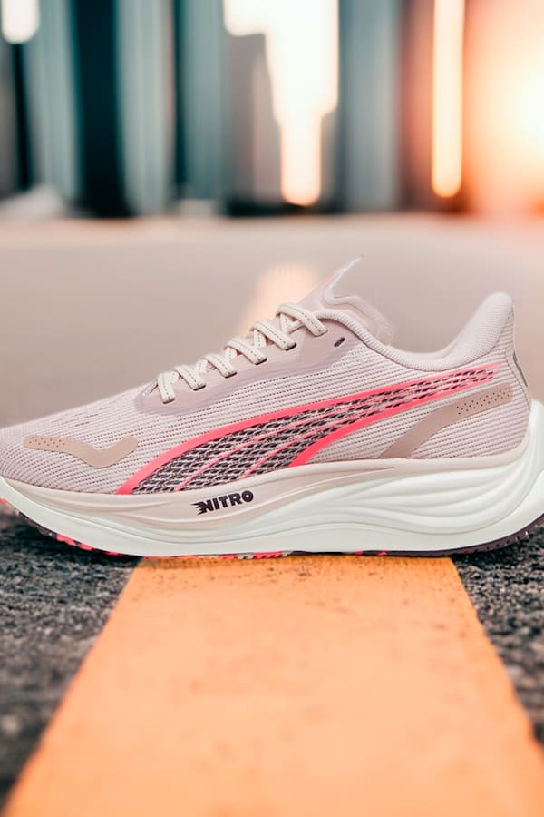 Velocity NITRO™ 3 Running Shoes Women, Mauve Mist-Sunset Glow, extralarge