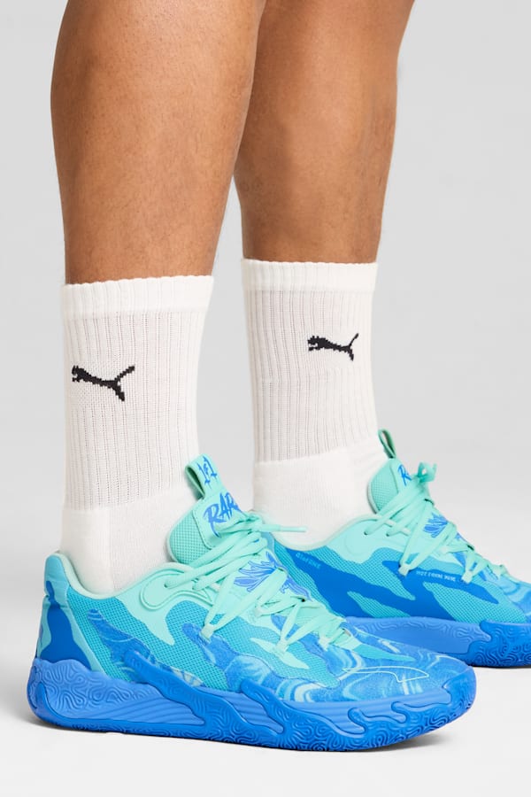 MB.03 Lo Team Basketball Shoes, Hyperlink Blue-Bright Aqua-Electric Peppermint, extralarge