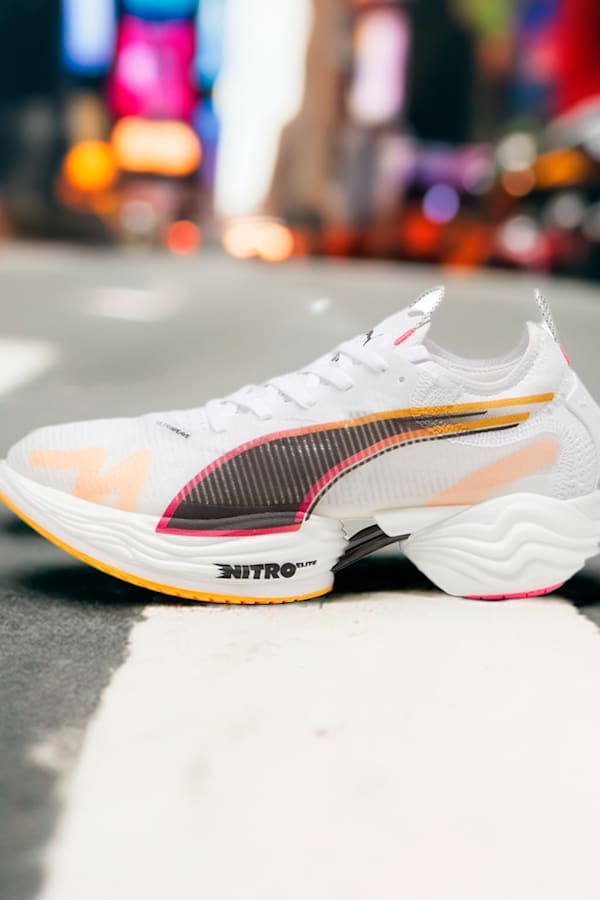 FAST-R NITRO™ Elite 2 Running Shoes Men, PUMA White-Sunset Glow-Sun Stream, extralarge