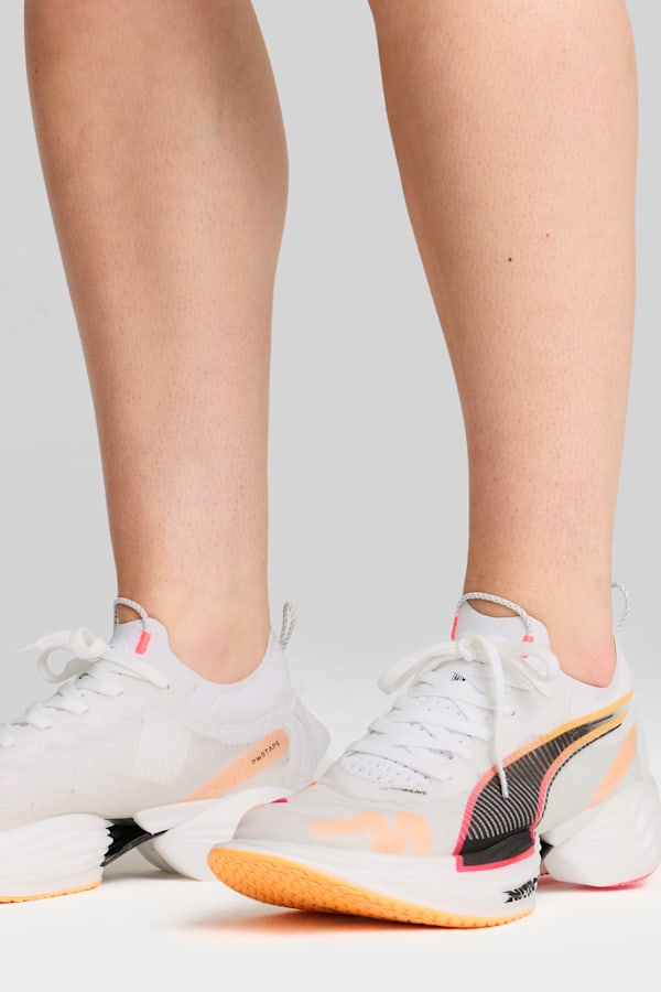 FAST-R NITRO™ Elite 2 Running Shoes Women, PUMA White-Sunset Glow-Sun Stream, extralarge
