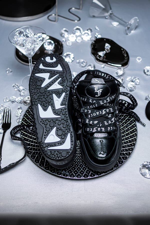 LaFrancé Black Chrome Sneakers Unisex, PUMA Black-Silver Mist-Puma Silver, extralarge-GBR