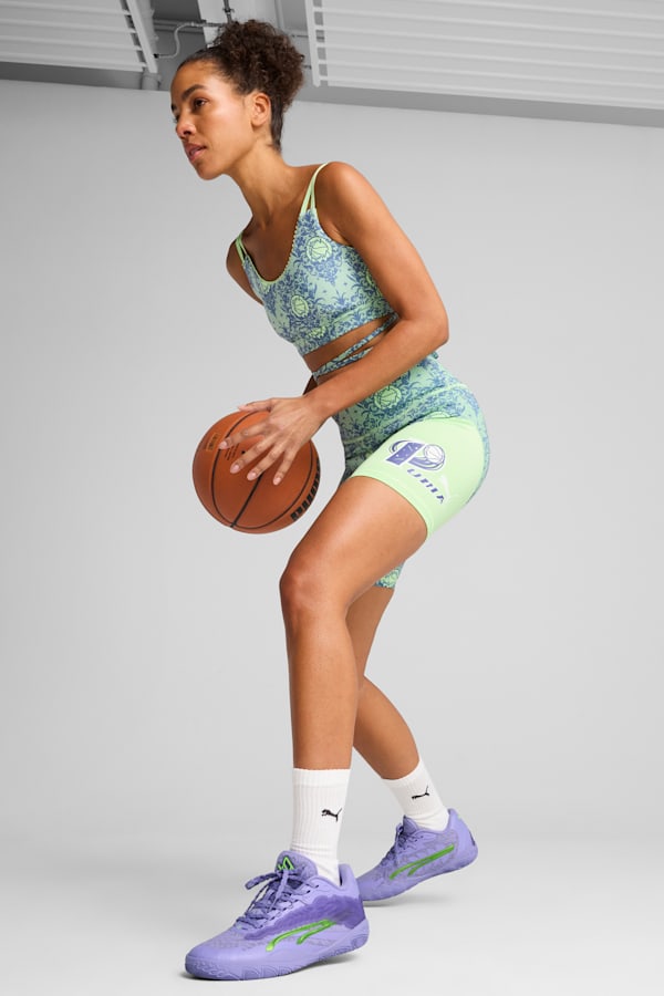 Stewie 3 Lace Em Up Basketball Shoes Women, Lavender Alert, extralarge