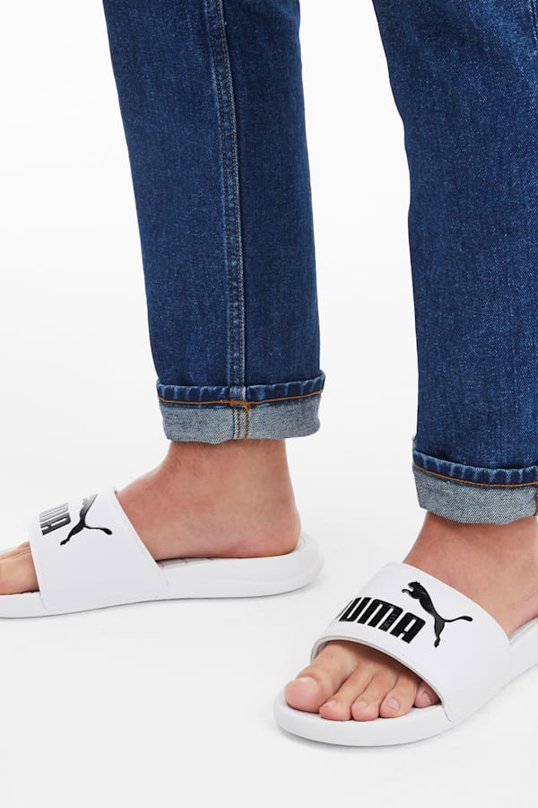 Popcat 20 Sandals, Puma White-Puma Black, extralarge