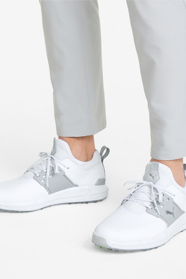 IGNITE ARTICULATE Men's Golf Shoes, Puma White-Puma Silver-High Rise, extralarge