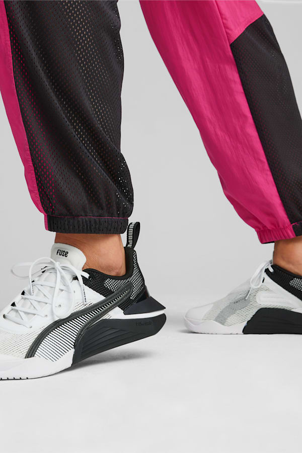 Fuse 3.0 Women's Training Shoes, PUMA White-PUMA Black, extralarge