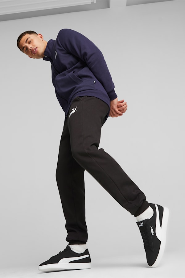 PUMA Smash 3.0 Buck Sneakers, PUMA Black-PUMA White, extralarge