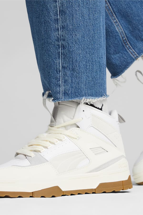 Slipstream Hi Xtreme Sneakers, PUMA White-Warm White-Cool Light Gray, extralarge