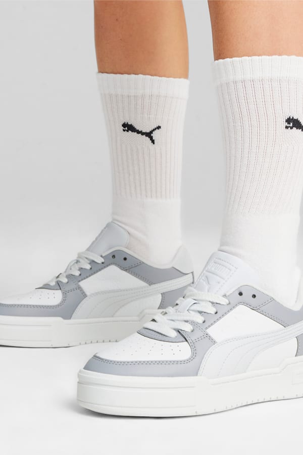 CA Pro Women's Sneakers, PUMA White-Silver Mist-Gray Fog, extralarge