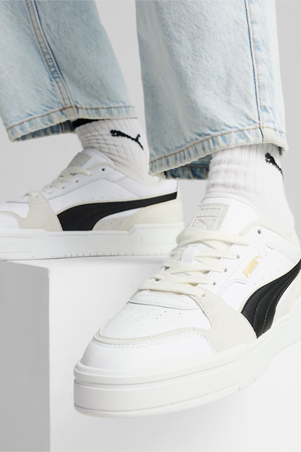 CA Pro Lux III Sneakers, PUMA White-PUMA Black-Vapor Gray, extralarge
