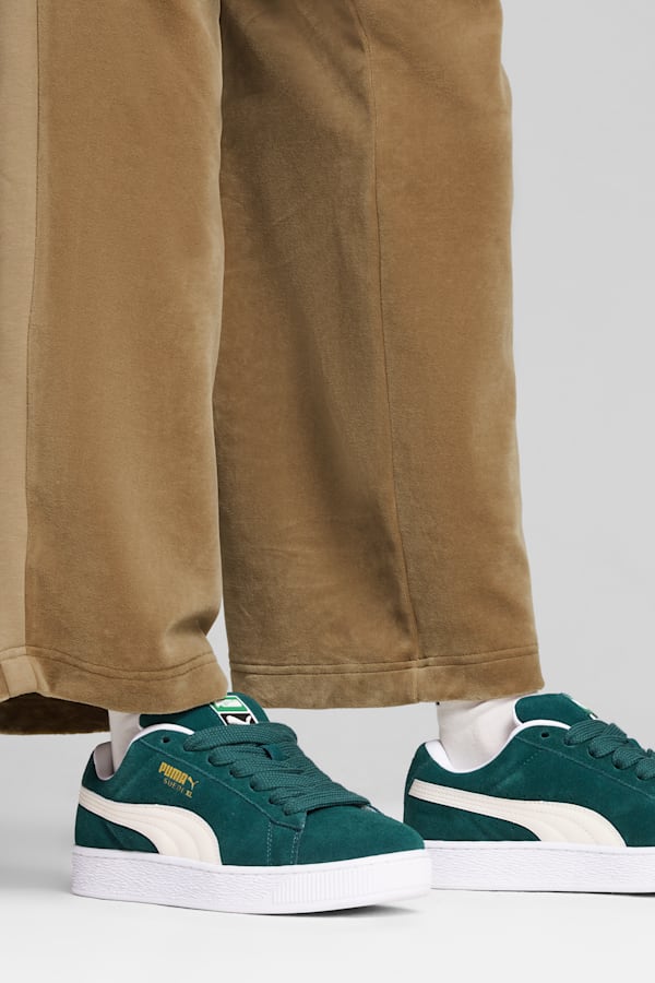 Suede XL Sneakers Unisex, Dark Myrtle-Warm White, extralarge