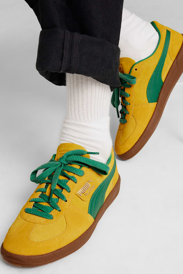 Palermo Sneakers Unisex, Pelé Yellow-Yellow Sizzle-Archive Green, extralarge