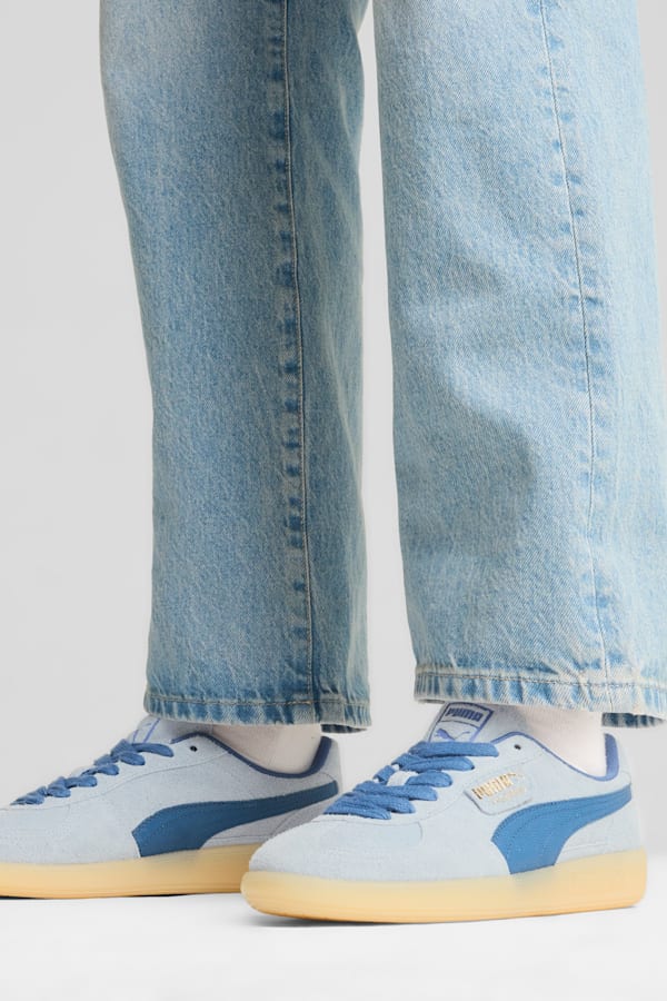 Palermo Hairy Sneakers Unisex, Frosted Dew-Blue Horizon, extralarge
