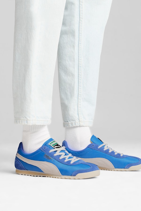 Arizona Nylon Sneakers, Bluemazing-Vapor Gray, extralarge