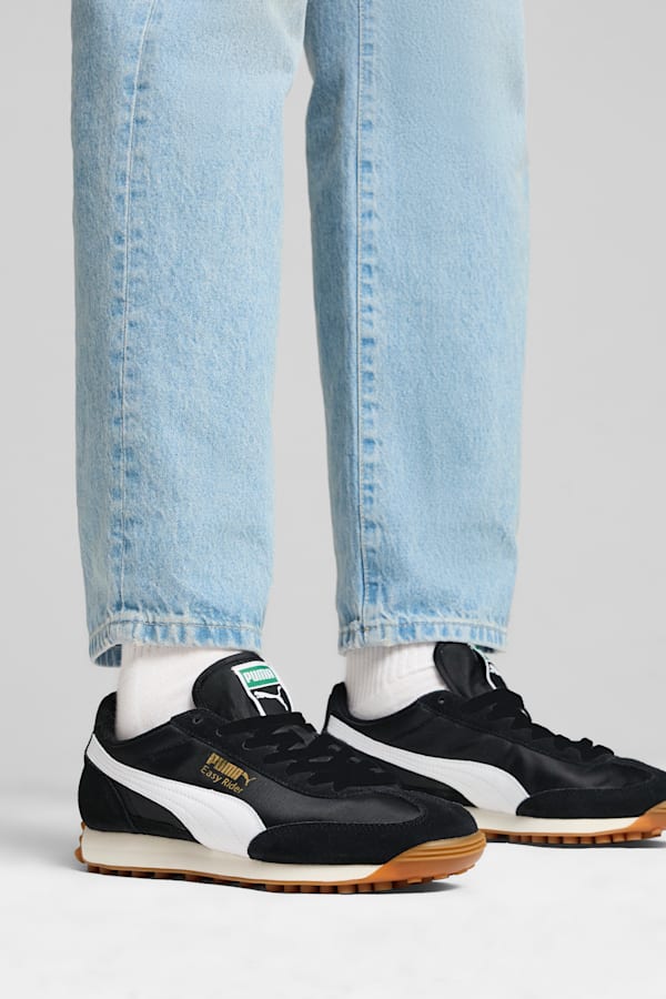 Easy Rider Vintage Sneakers Unisex, PUMA Black-PUMA White, extralarge