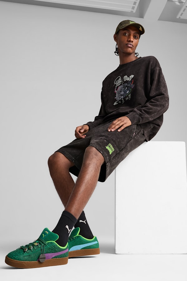 PUMA x TMNT Suede XL Sneakers Unisex, Vine-Gum, extralarge-GBR