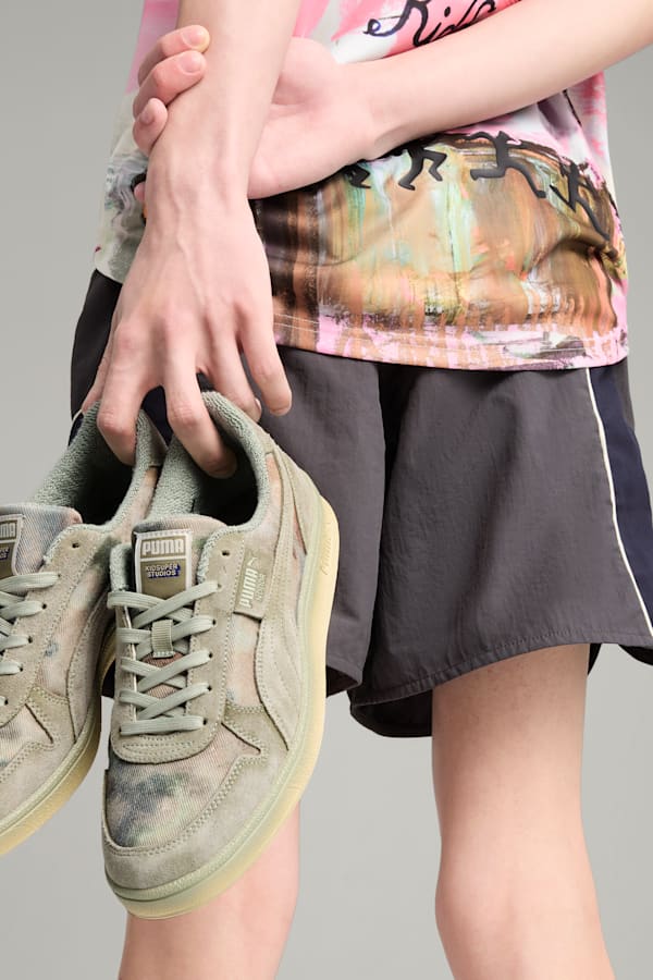 PUMA x KIDSUPER Indoor Distressed Sneakers Unisex, Lux Army, extralarge