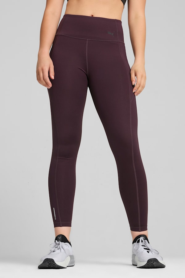 Favourite FOREVER High Waist 7/8 Training Leggings Women, Midnight Plum, extralarge-GBR