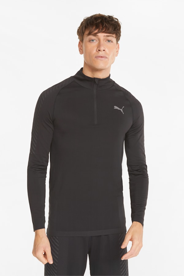 FORMKNIT SEAMLESS Half-Zip Men's Training Top, Puma Black, extralarge