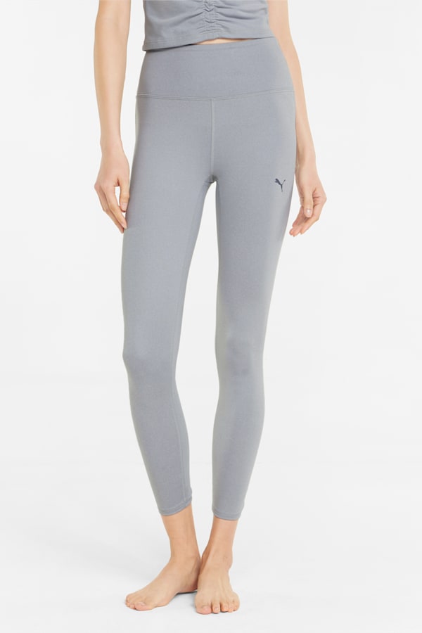 Studio Foundation 7/8 Women's Training Leggings, Light Gray Heather, extralarge