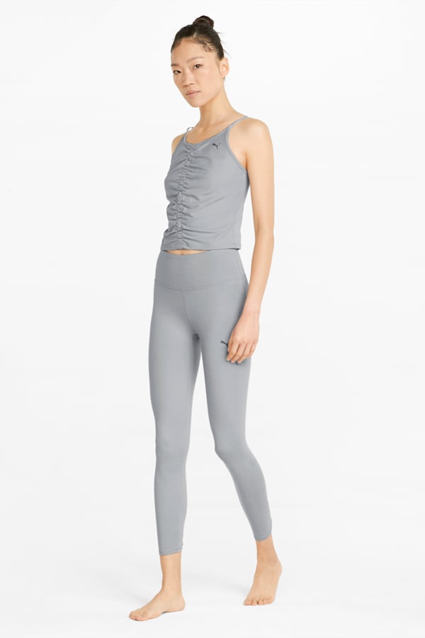 Studio Foundation 7/8 Women's Training Leggings, Light Gray Heather, extralarge