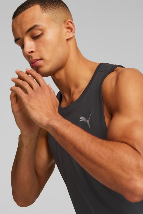 RUN FAVOURITE Running Tank Top Men, PUMA Black, extralarge