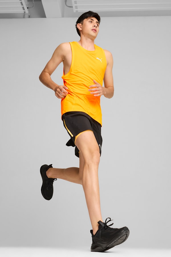 RUN FAVOURITE Running Tank Top Men, Sun Stream, extralarge