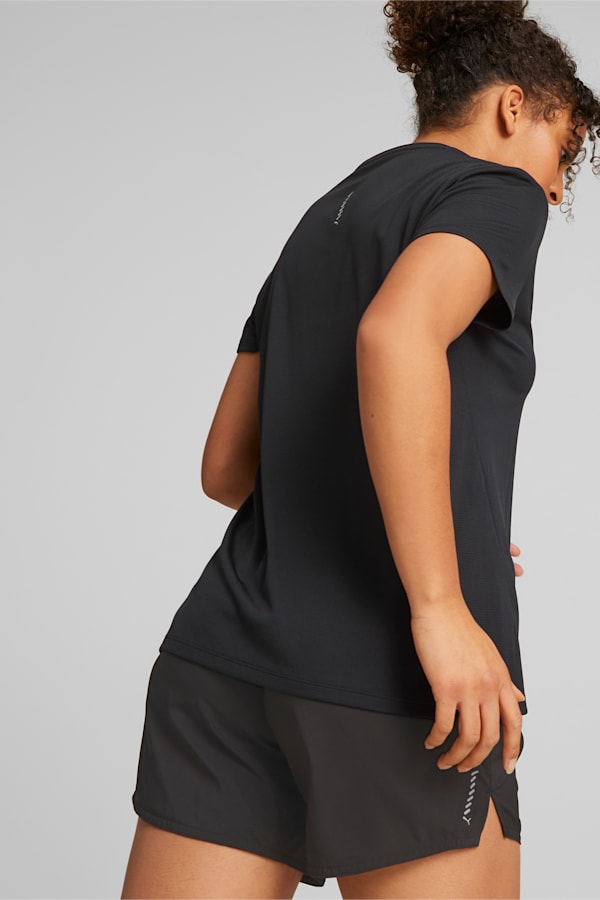 Favourite Short Sleeve Running Tee Women, PUMA Black, extralarge