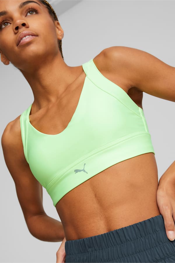 High Support Ultraform Running Bra, Fizzy Lime, extralarge