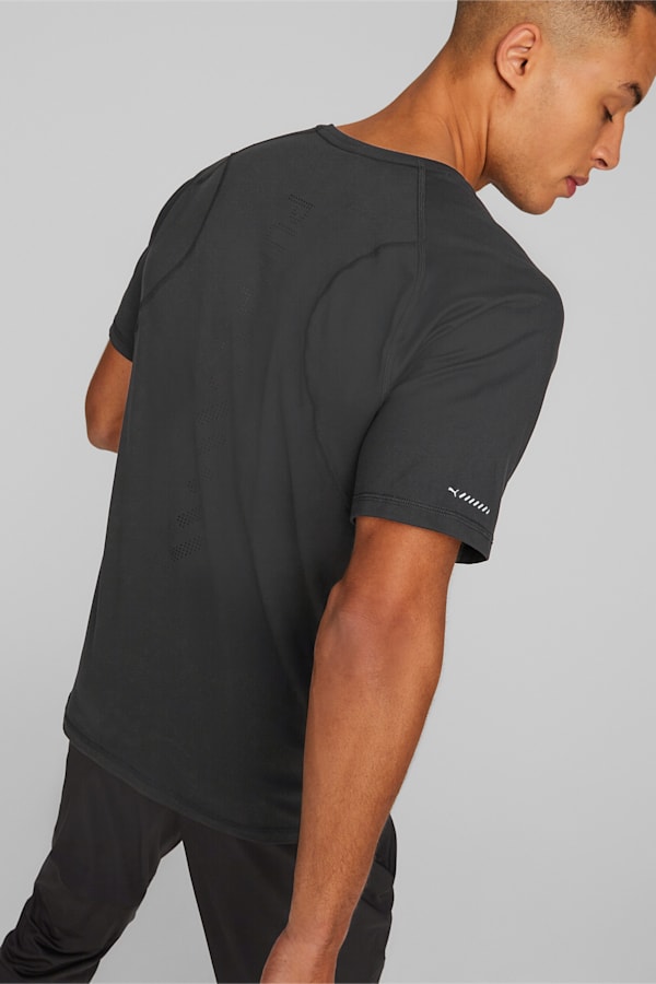 Run CLOUDSPUN Short Sleeve Tee Men, PUMA Black, extralarge