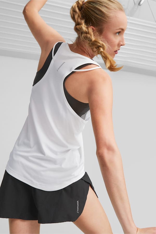 Run CLOUDSPUN Tank Top Women, PUMA White, extralarge