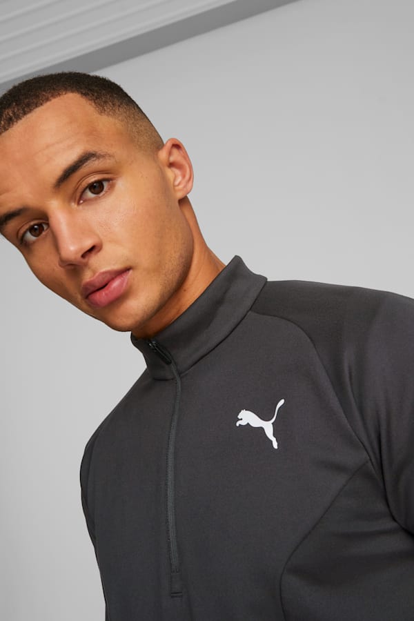 Run CLOUDSPUN Knit Half-Zip Top Men, PUMA Black, extralarge