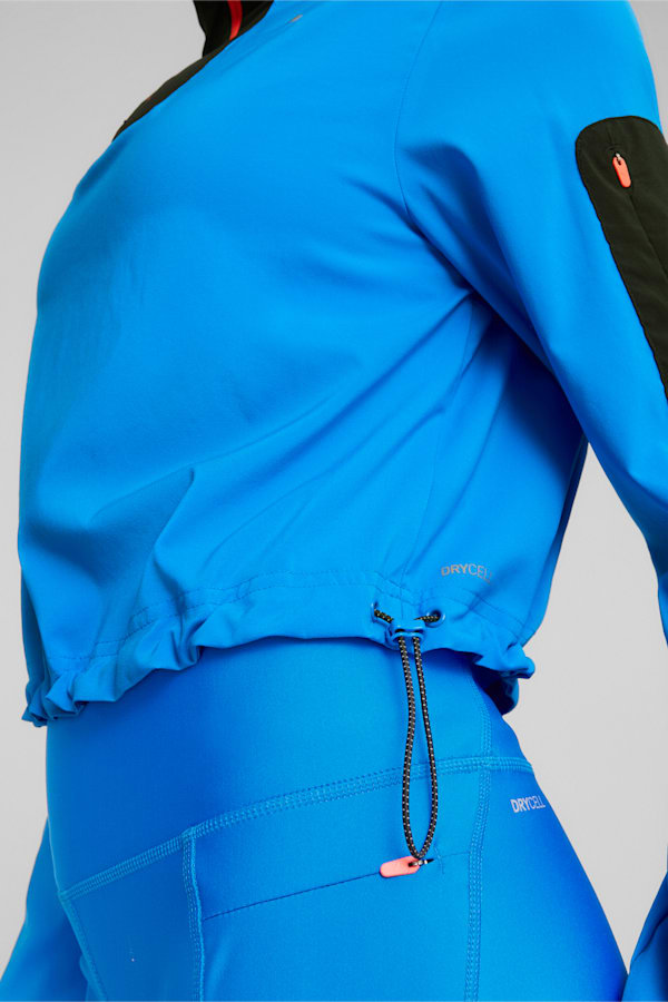 womens half zip running jacket