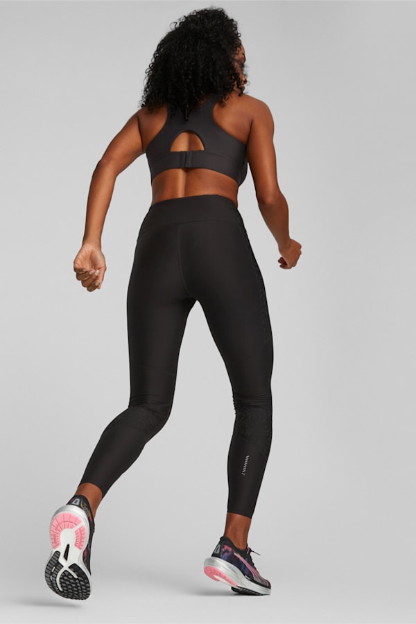ULTRAFORM Women's High-Waisted Running Tights, PUMA Black, extralarge