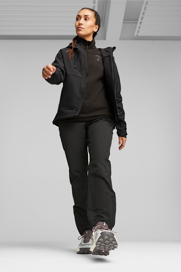SEASONS Softshell Women's Running Jacket, PUMA Black, extralarge