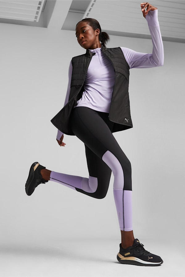 Run Favourite Women's Running Puffer Vest, PUMA Black, extralarge-GBR