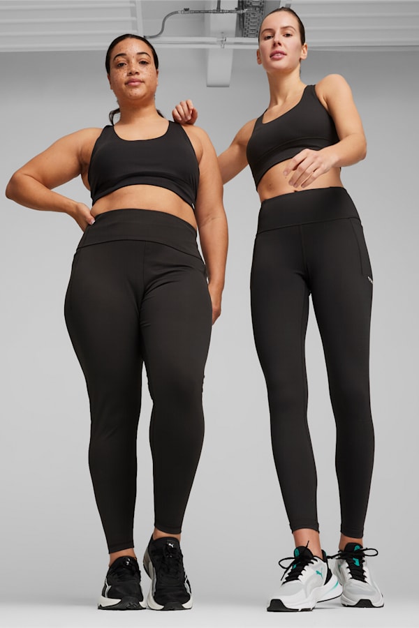 Womens black puma leggings sale