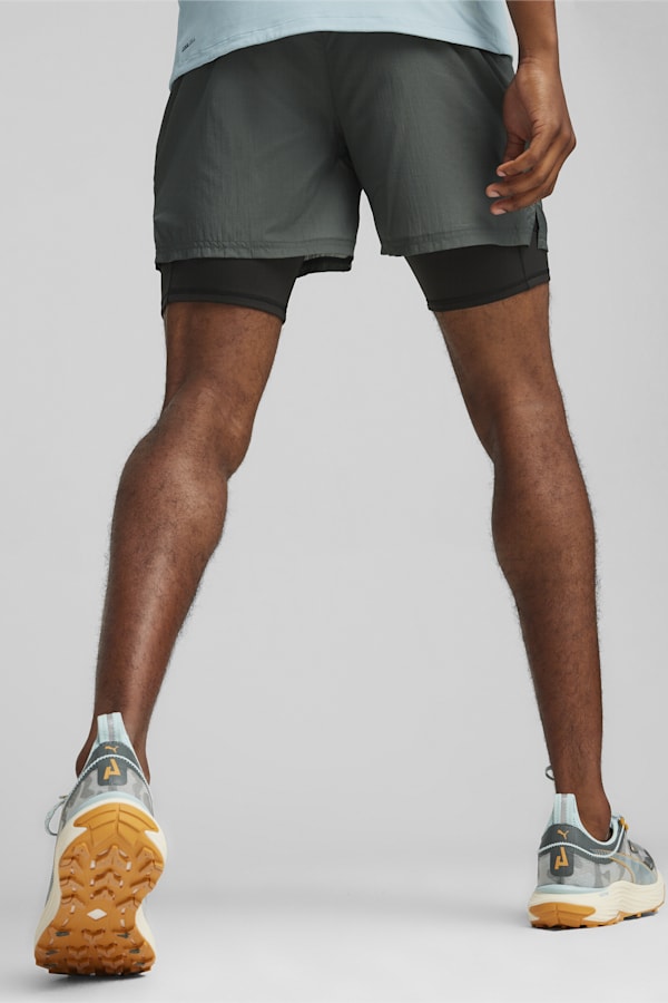 SEASONS 2-in-1 Men's Shorts, Mineral Gray-PUMA Black, extralarge